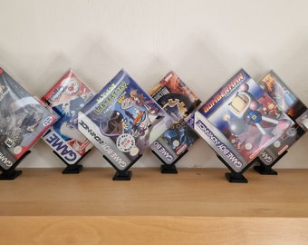 3D Printed Retro Game Box Stands for CIB Collectibles