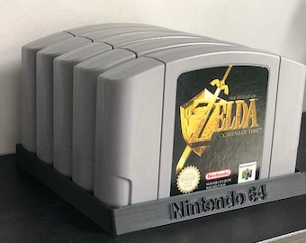 Retro Nintendo 64 game Display Stand - N64 Games