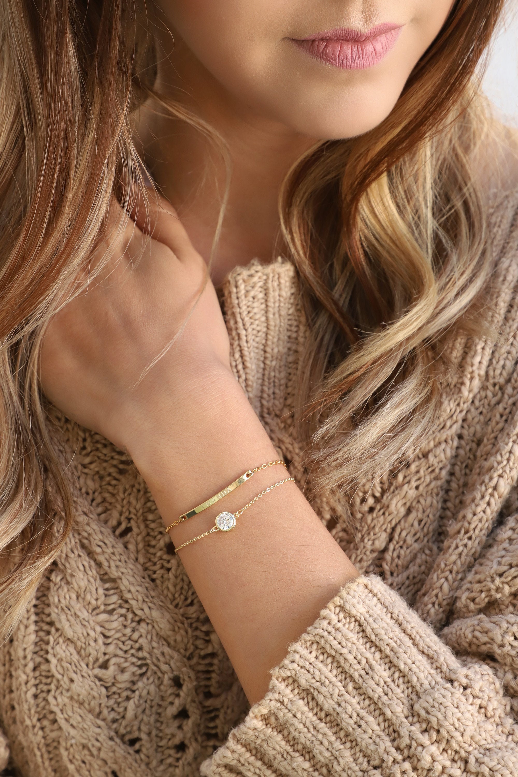 Dainty sale stackable bracelets