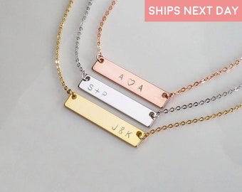 Custom Necklace For Women Gold Name Necklace Bridesmaid Gift Initial Engraved Necklace Best Friend Gift Anniversary Necklace -TU36-7