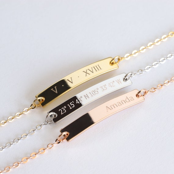  ORFAN Personalized Name Bracelet or Anklet Bracelet Custom Made  with Any Names for Women Girls Custom Name Charm Jewelry Gift: Clothing,  Shoes & Jewelry