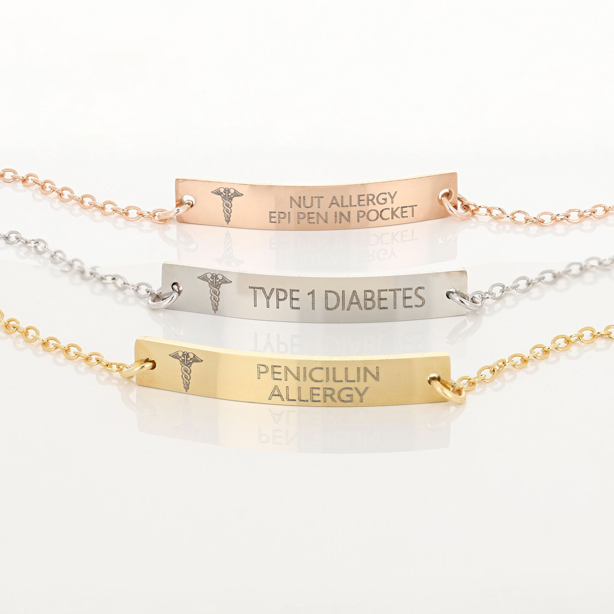 Share more than 85 medical id tags for bracelets in.duhocakina