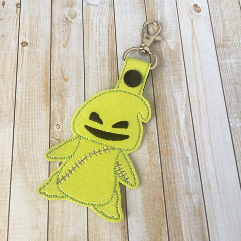 oogie boogie plush keychain