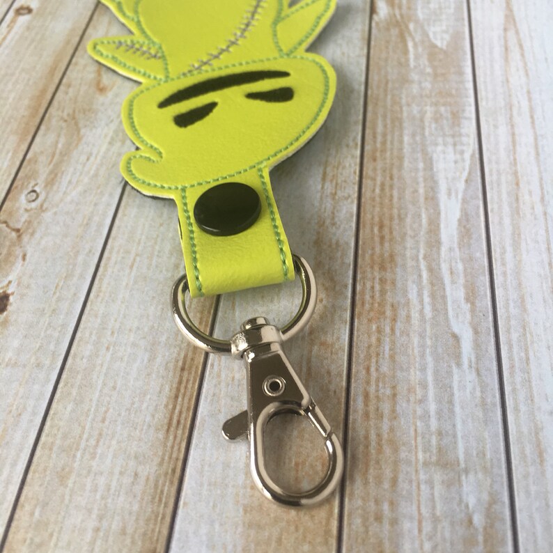 oogie boogie plush keychain