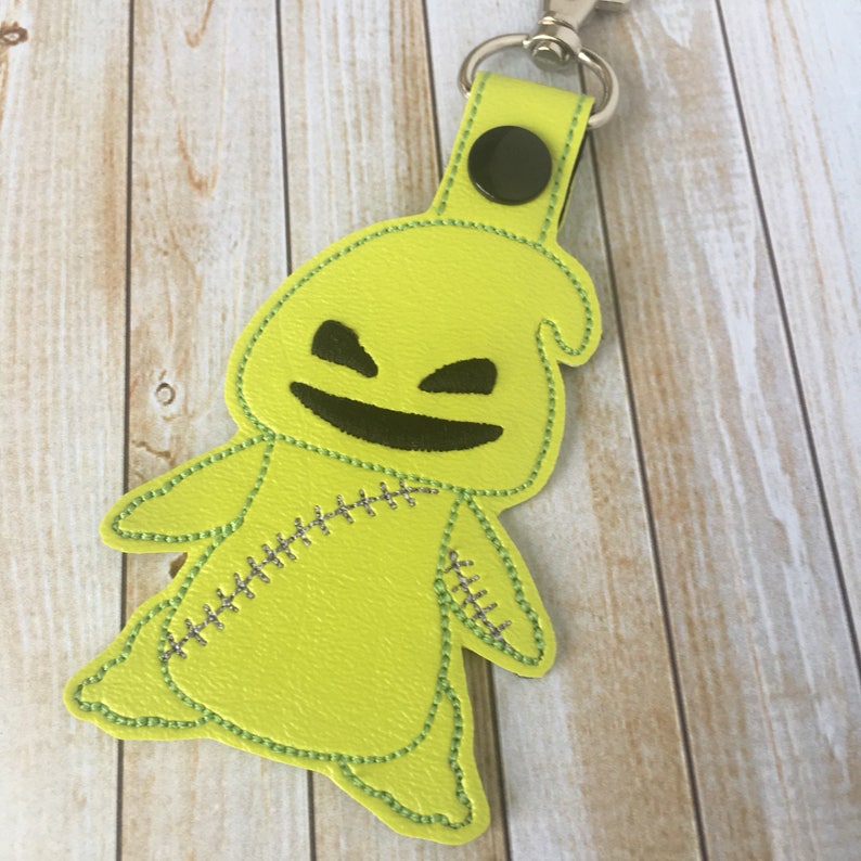 oogie boogie plush keychain