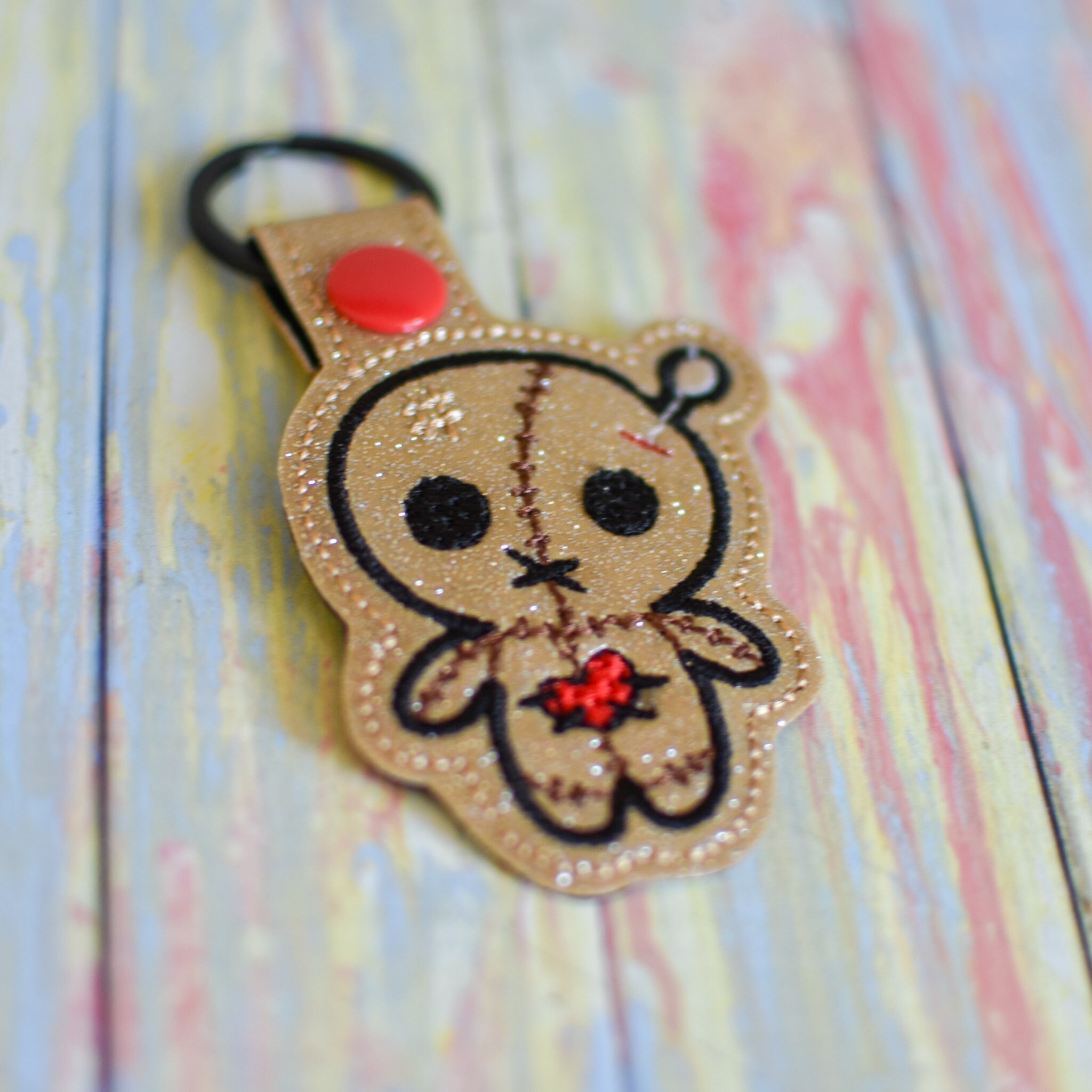Voodoo Doll Keychain Etsy