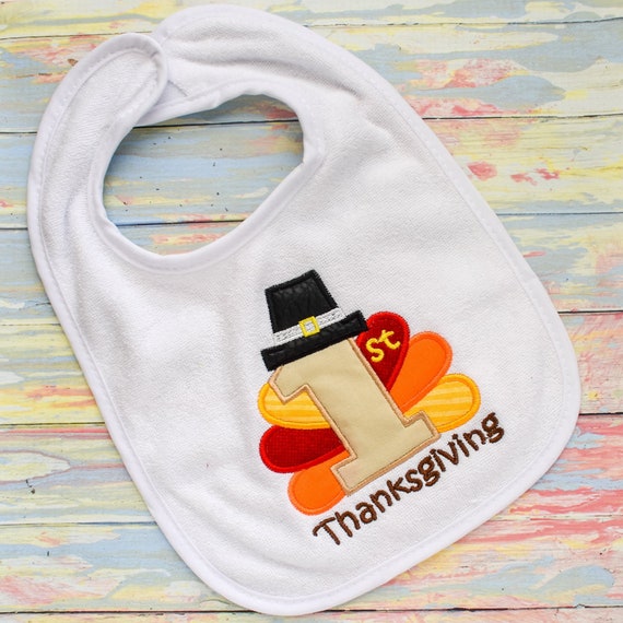 my first thanksgiving bib