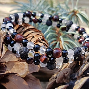 Curiosity diffuser bracelet (4mm-6mm stones)