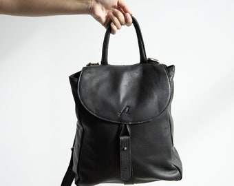 Classic Leather Backpack