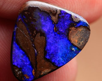 8.3ct Boulder Opal, Blauer Ozean Stein, Boulder Opal Edelstein