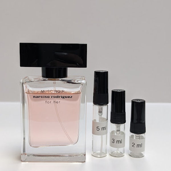 Narciso Rodriguez Musc Noir For Her - 2ml-3ml-5ml - Sample atomizer - Fast Shipping from USA