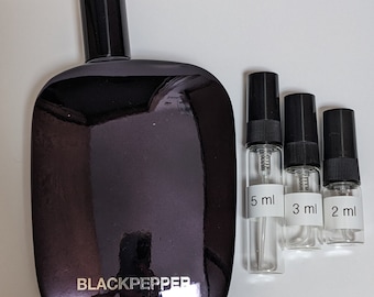 Blackpepper Comme des Garcons - 2ml-3ml-5ml - Sample atomizer - Fast Shipping from USA