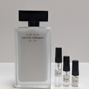 Narciso Rodriguez Pure Musc For Her - 2ml-3ml-5ml - Sample atomizer - Fast Shipping from USA