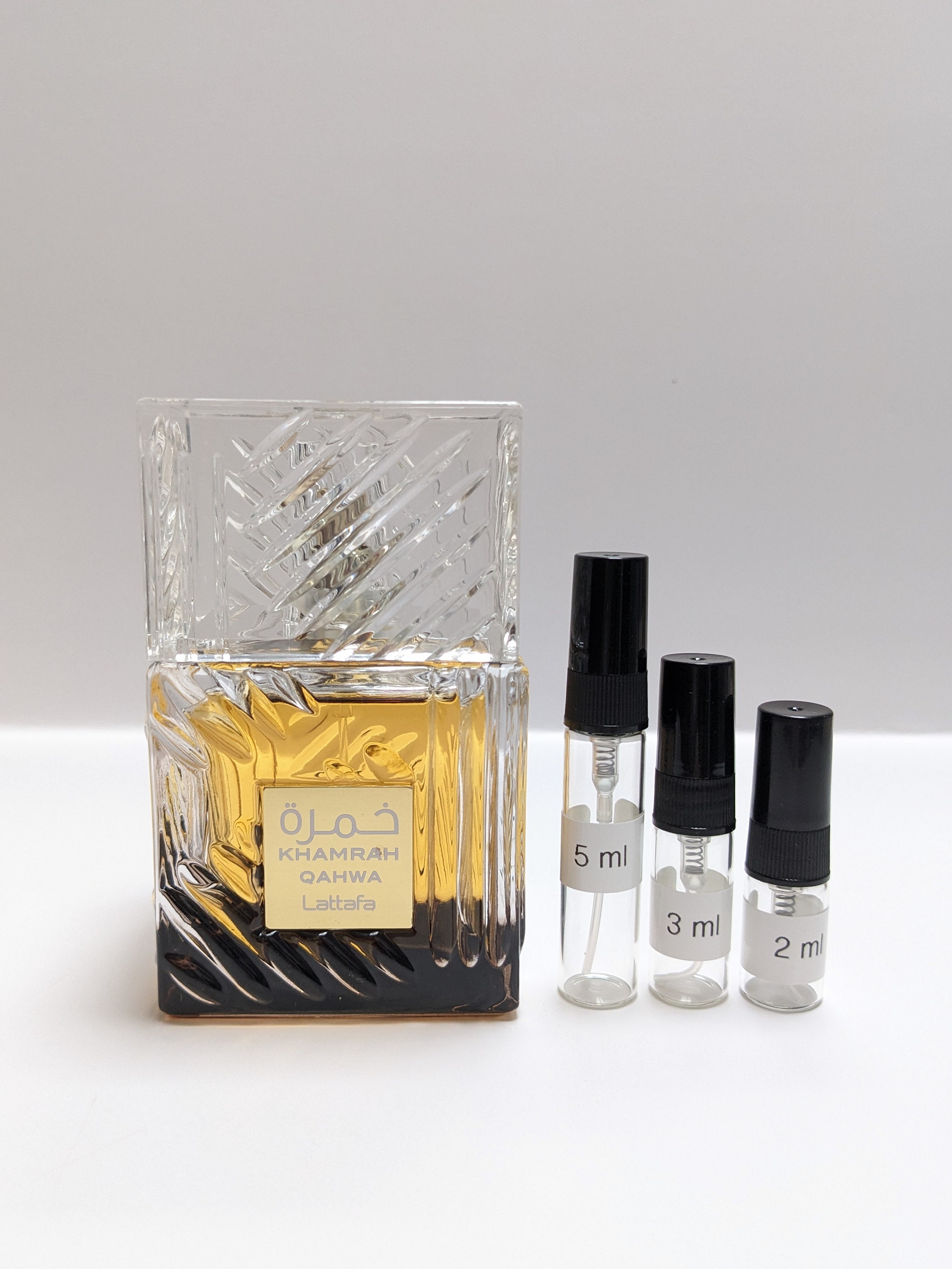 Khamrah Qahwa Lattafa Perfumes - 2ml-3ml-5ml - Sample