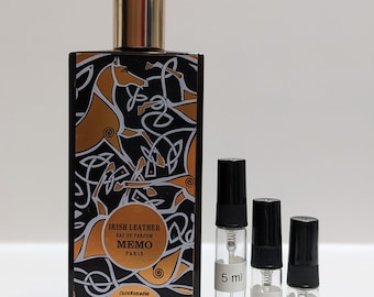Memo Paris Irish Leather - 2ml-3ml-5ml - Sample atomizer - Fast Shipping from USA