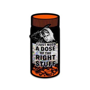 Lady Gaga MAYHEM LoveDrug Glitter Tumbler Bumper Sticker