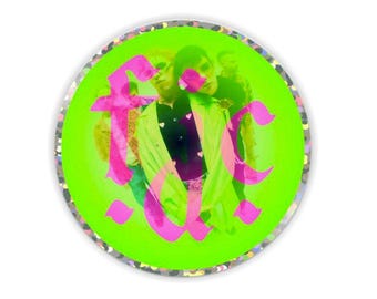 Fontaines DC Romance Glitter Tumbler Bumper Sticker