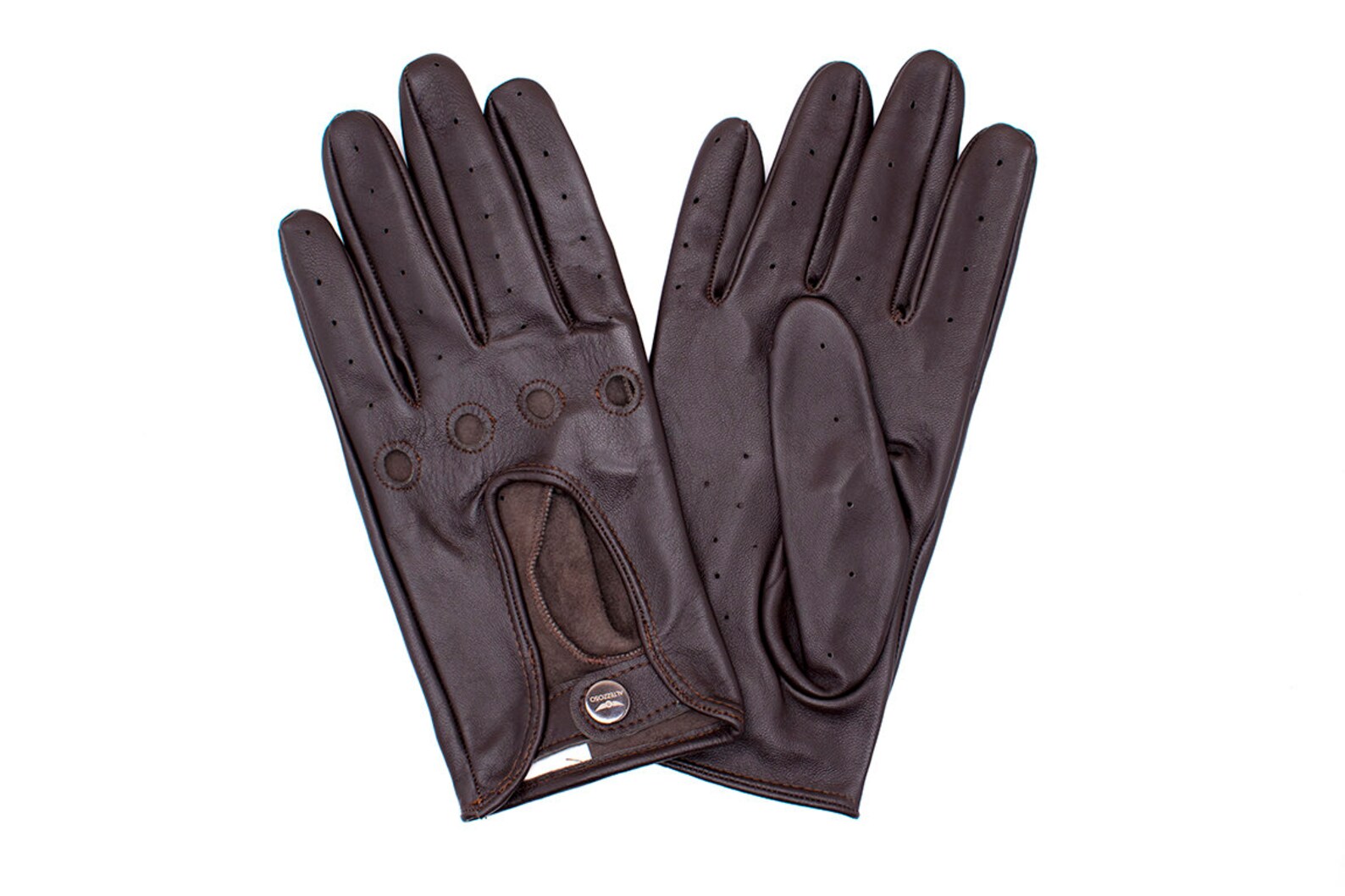 Altezzoso Roadster Brown Leather Driving Gloves for Men Etsy