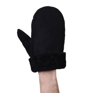 Altezzoso Guanto One Finger Sheepskin Fur Men's Leather Gloves
