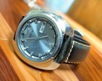 Vintage Seiko Automatikuhr 5actus 7019-7010– klassische japanische mechanische Herrenarmbanduhr | November 1969er Jahre Made in Japan