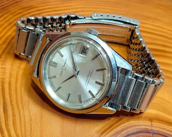 Vintage SEIKO Handaufzug Uhr Champion Kalendar 860 7622-9010– Klassische Japanische Mechanische Herrenarmbanduhr | November 1965er Jahre
