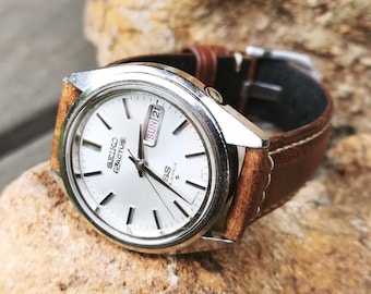 Vintage Seiko 5 Actus 6106-7480 23J Automatic Sapphire Serviced 1971