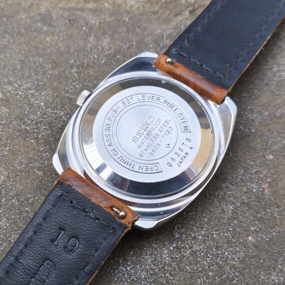 Seiko Lord Matic 1970 Vintage 5606-7130, 23J, Upgraded Metal 