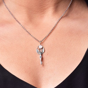 Rainbow Moonstone Pendant Silver Moonstone Necklace Moonstone Jewelry Natural Moonstone Sterling Silver Moonstone Chain Necklace Pendant