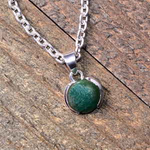 Malachite Necklace Malachite Pendant Malachite Jewelry Silver Malachite Gemstone Green Necklace Sterling Silver Chain Necklace Large Pendant
