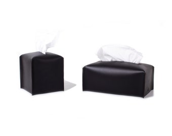 The Sniff - Leather Tissue Box Cover