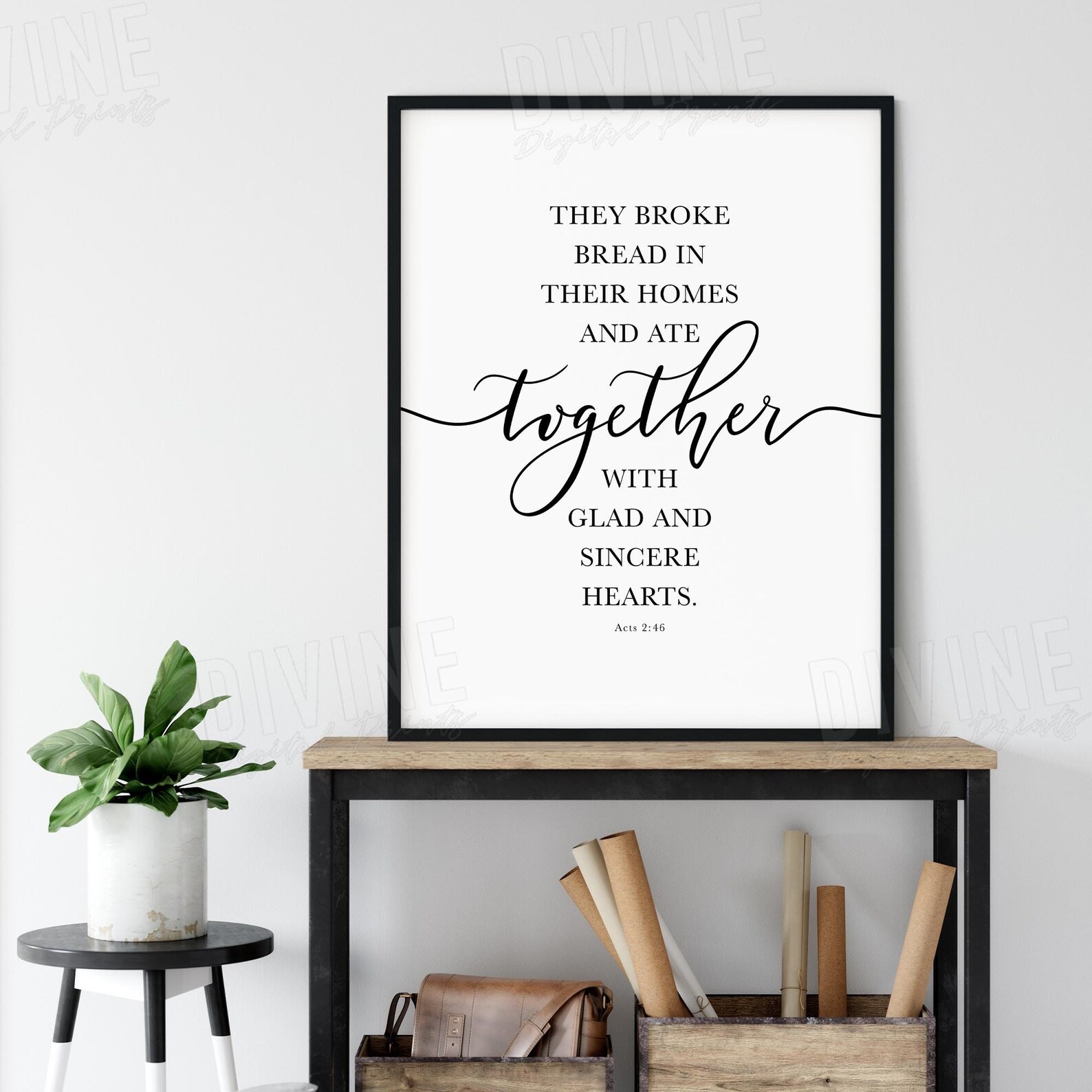 Acts 2 46 NIV Bible Verse Wall Art They Broke Bread Quote Etsy acts-2-46-niv-bible-verse-wall-art-they-broke-bread-quote-etsy