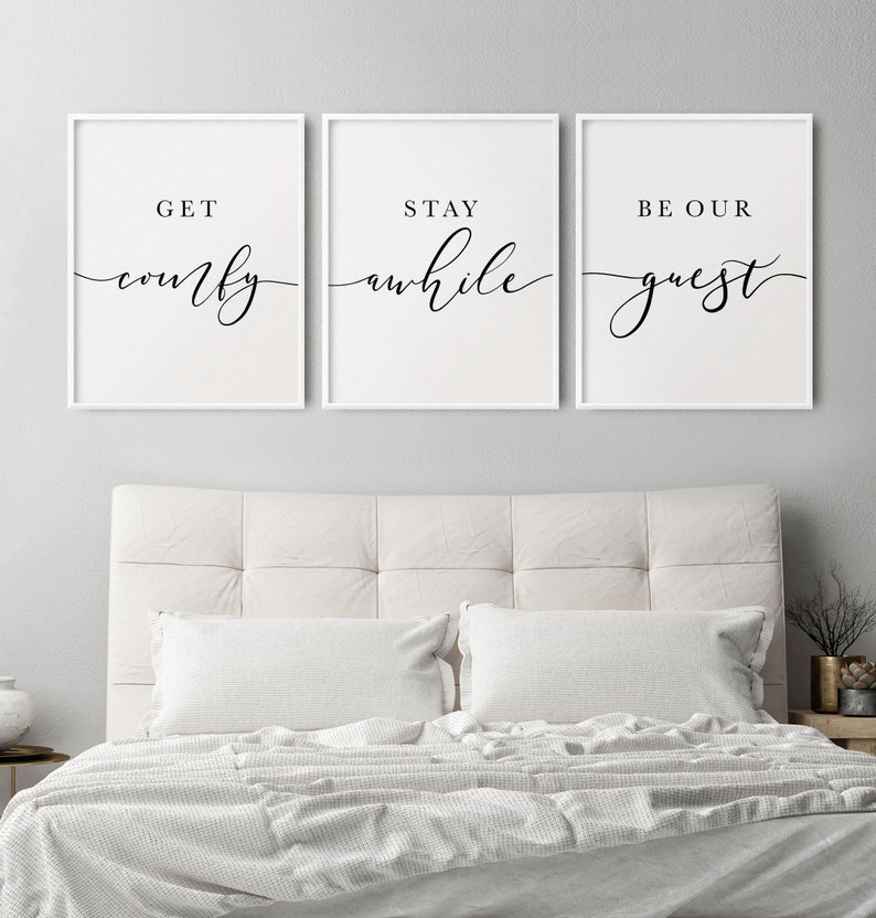 Be Our Guest Stay Awhile Wall Art Paulbabbitt Com