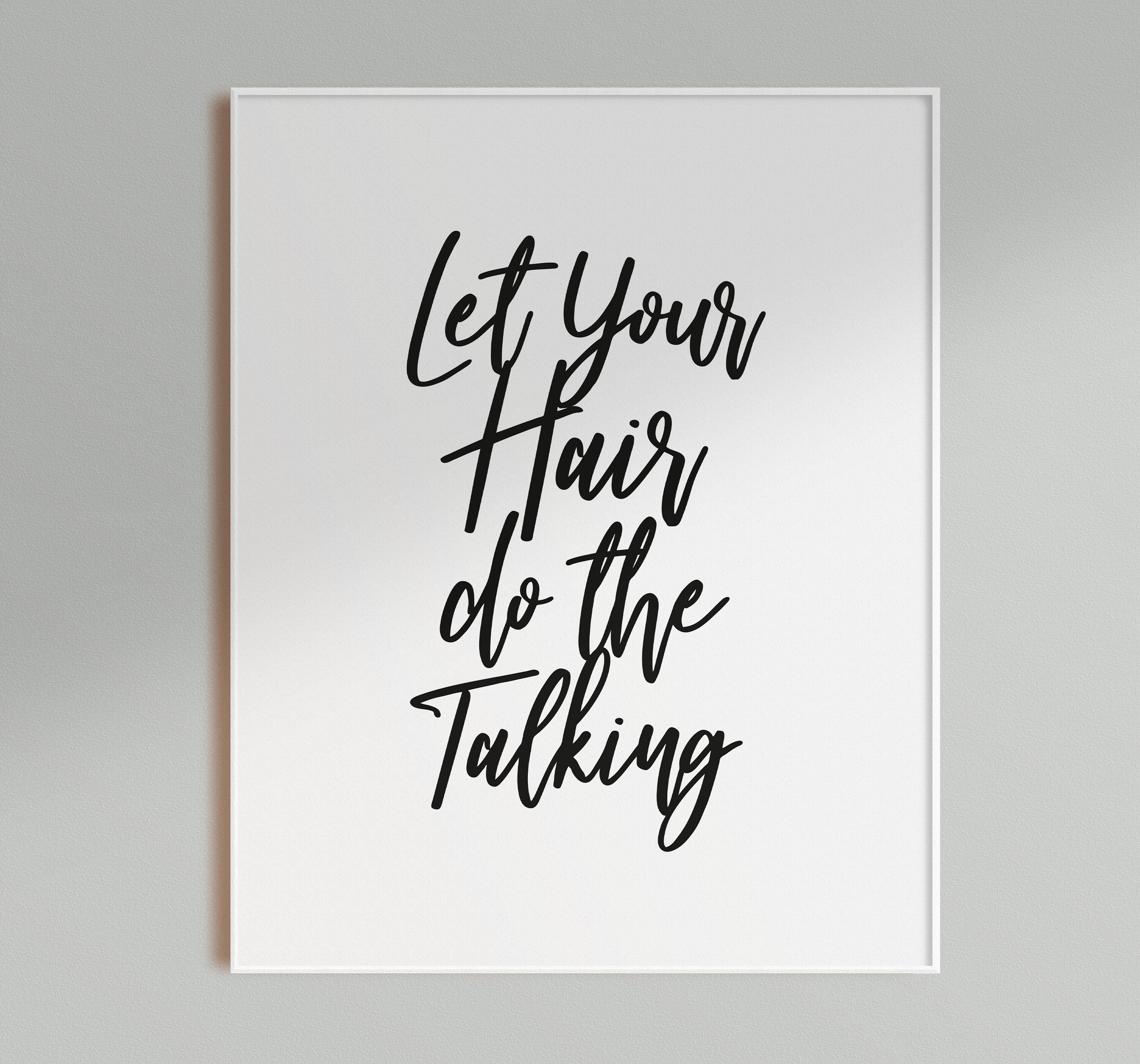 Salon Decor Hairdressing Beauty Hair Posters Hairstylist | Etsy