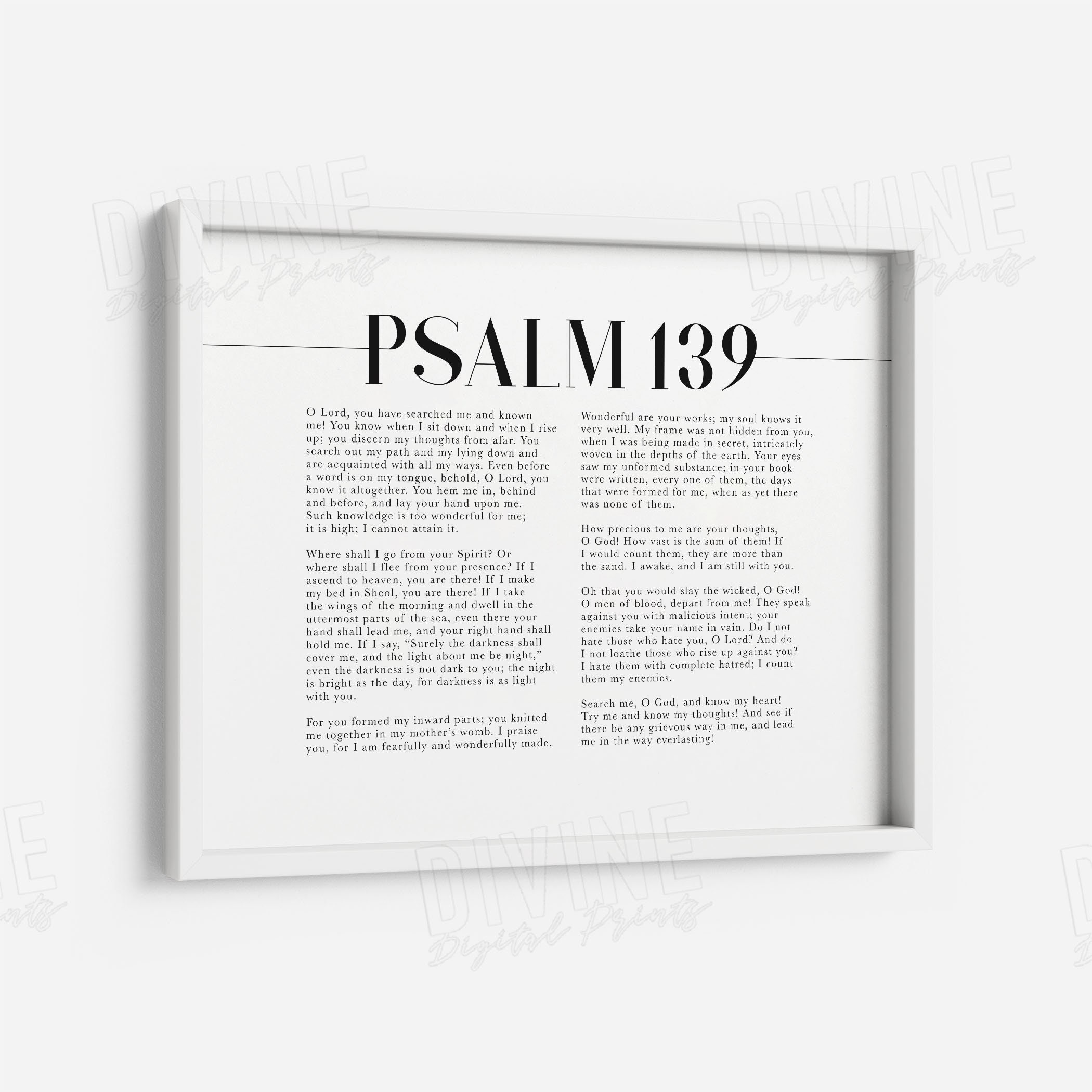 Popular scripture psalm 139 esv wonderfully made quote etsy