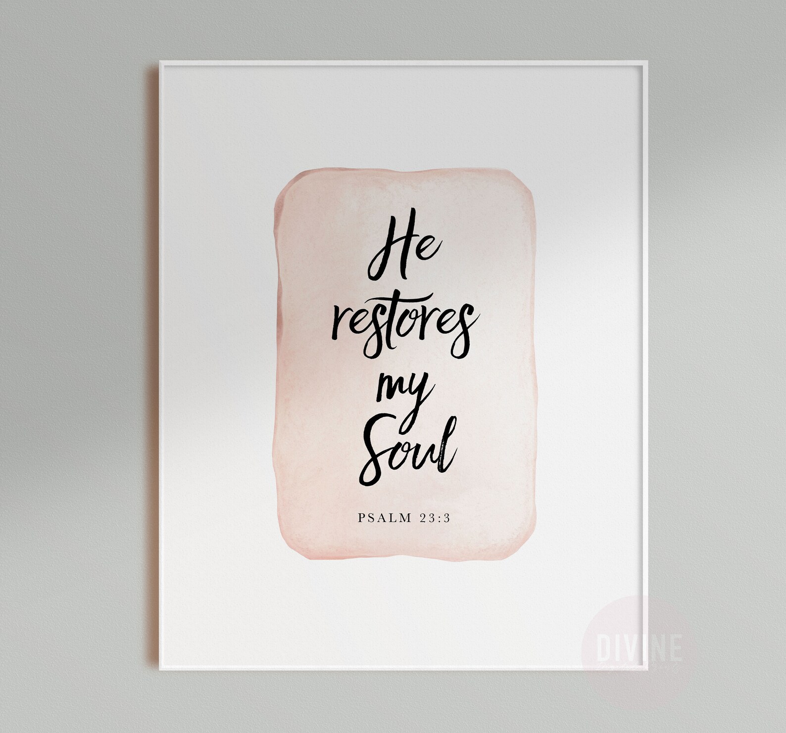 Christian Living Room Home Decor Scripture Wall Art Gallery Etsy