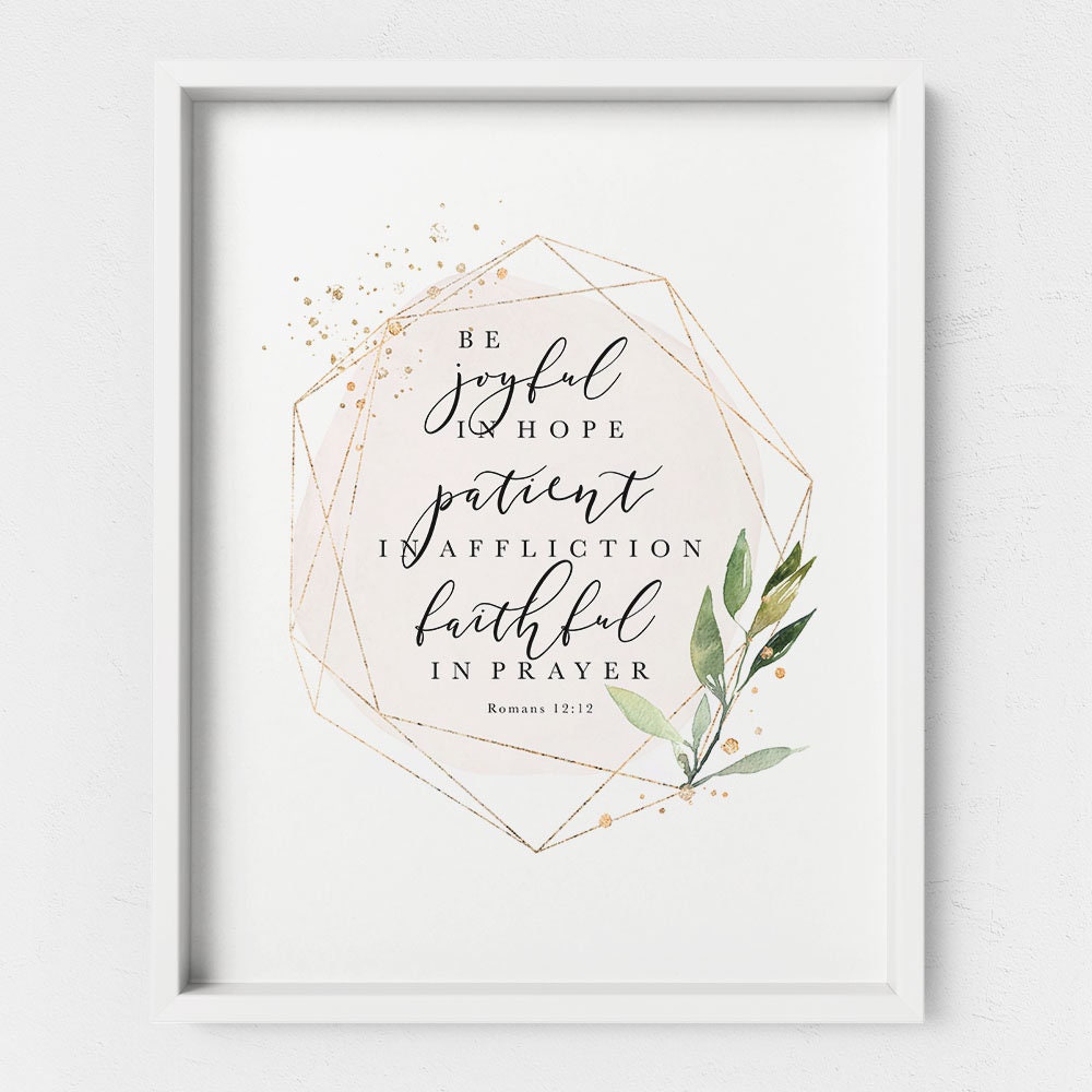 Baptism decor signatives Religious decor Above all things have an intense and unfailing love for one another Printable Wall Art Romans 12:10 Scripture Wall Art Gifts for women Room décor 