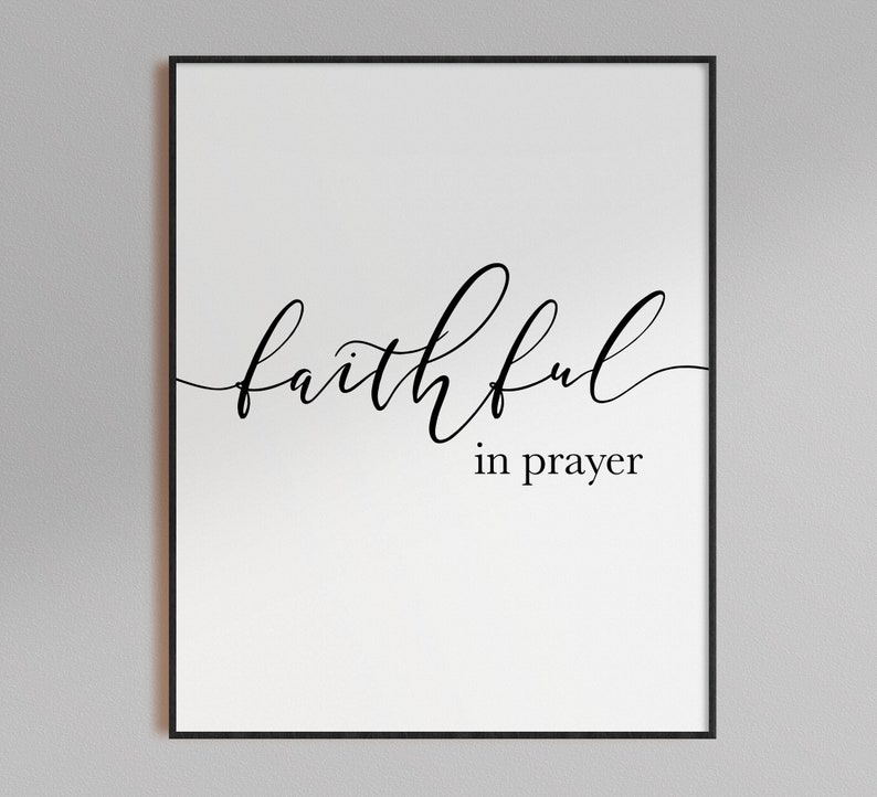 Bible verse wall art Scripture Printable Art Christian Etsy