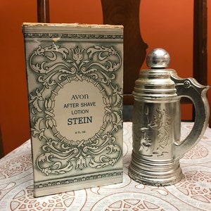 Vintage Avon Stein Cologne Bottle and Original Box, FREE SHIPPING