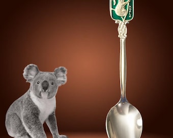 K G Luke boxed souvenir commemorative Australian Koala souvenir teaspoon