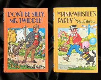 Enid Blyton hardcover children's books vintage 1971 reprint