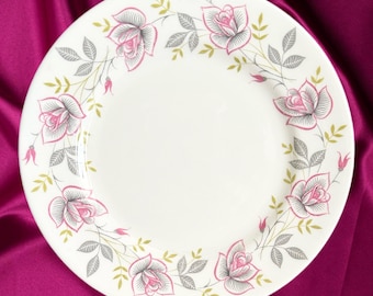 Queen Anne Bone China England Rosanne orphan side plate vintage 1960s