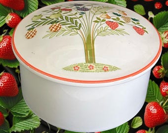 Villeroy and Boch Apetito vintage 1983 porcelain lidded trinket box