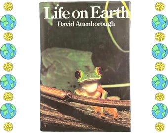 David Attenborough Life on Earth hardback book published 1979