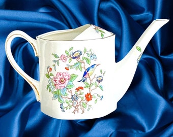 Aynsley Pembroke 1800s reproduction small fine bone china pitcher jug made in England vintage 1950s
