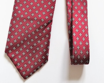 Vintage Lord and Taylor 100% Imported Silk Necktie