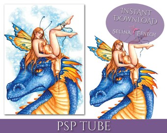 PSP Tagger Tube Lovers 78 Tarot Elements Fairy Fantasy Digital Scrapbooking Download PSD Graphic