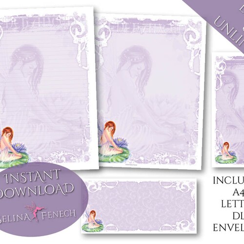 Wild Magic Witches and Cats Coloring PageDigi Stamp Fantasy Printable Download by Selina Fenech ...