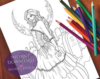 vampire coloring etsy