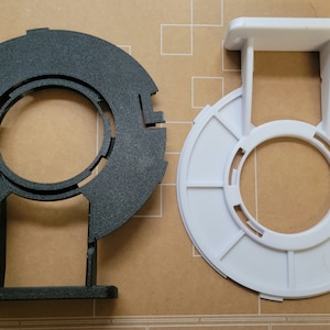 Unifi Ubiquiti Horizontal Wall Mount for U7-Pro, U6-Pro, U6-LR, & U6-Enterprise (Wall Bracket)