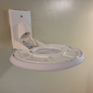 Unifi Ubiquiti Single Gang Wall Mount Bracket for U7-Pro, U6-Pro, U6-LR, & U6-Enterprise